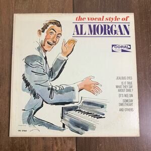 The Vocal Style Of Al Morgan 1965 Coral Records LP Vinyl Record‎